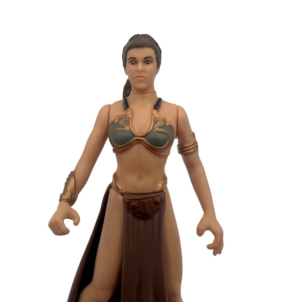 Kenner Star Wars Princess Leia Action Figure 3.75" Brown Excellent 1997 POTF